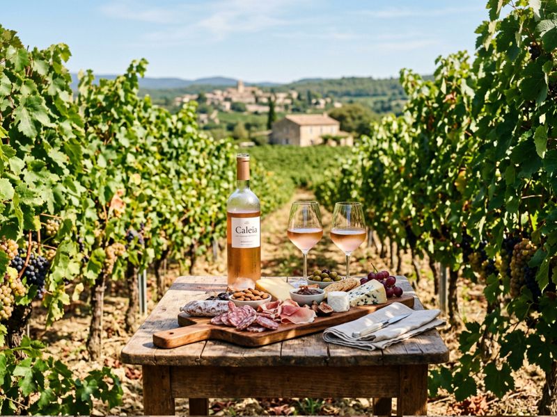 Dégustation de vin et balade gourmande dans les vignes de Cornillon-Confoux